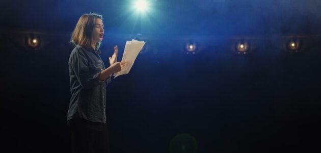 Words, Words, Words: Eventual Silence in PIECES OF APRIL