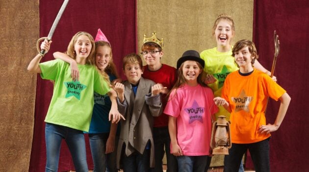 Teaching Acting Class for Young Kids