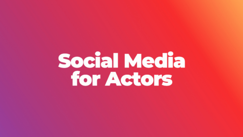 Social Media for Actors