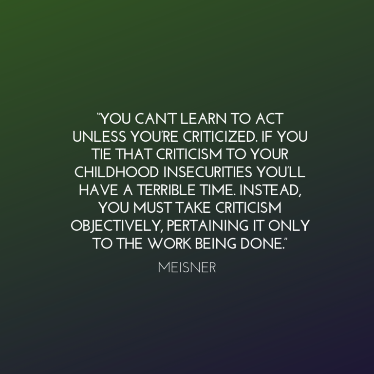 50 Great Acting Quotes StageMilk