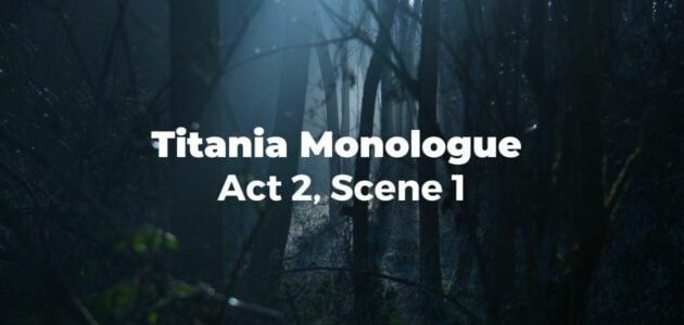 titania monologue
