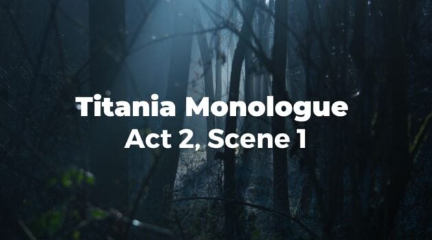 titania monologue
