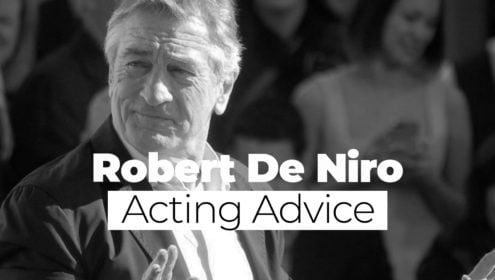Robert De Niro Acting Advice