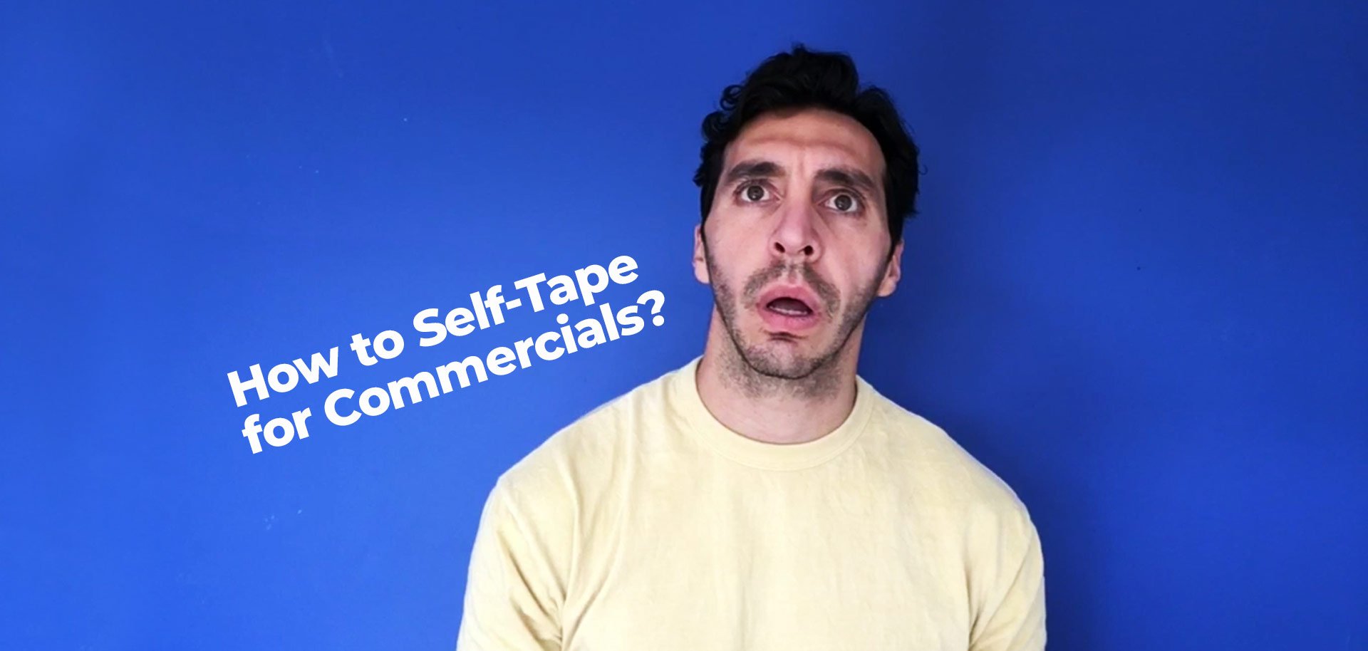 How to Do a SelfTape for Commercial Castings StageMilk