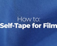 how to self-tape for film