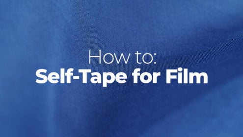 how to self-tape for film