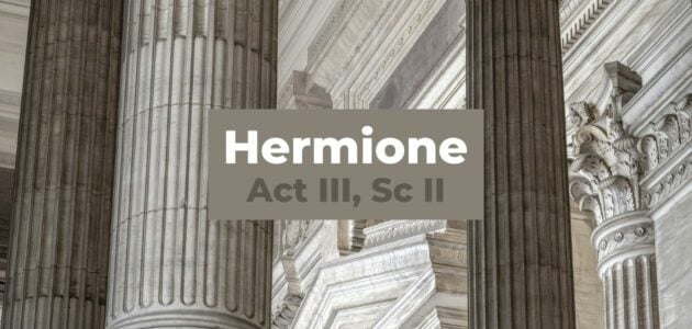 hermione act 3 scene 2