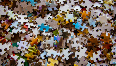 puzzle pieces, perhaps one of the best hobbies for actors